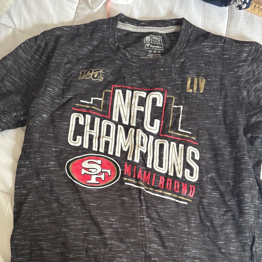 Fanatics Black NFC Champions Miami Bound T-Shirt
